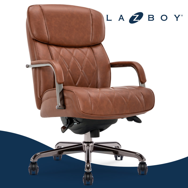 La-Z-Boy Symphony Executive Office Chair, Diamond-Tufted